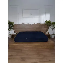 BELIHODE Navy Blue Polycotton Water Resistant Mattress Protector-picture-31