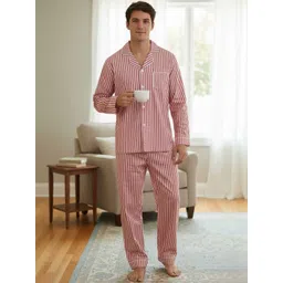 Bella Babe by SK Men Striped Night suit-picture-58