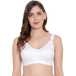 bella beauty Casual Non Padded Full Coverage Wire Free Womens Bra for Girls(Bra(Cotton))-picture-12