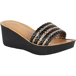 bella by Labella Women's Fashion Platform Slip-On Sandal – Comfortable, Lightweight, Slip-Resistant, Breathable – Ideal for Casual and Office Wear-picture-41