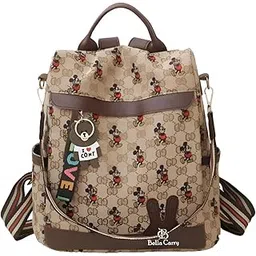 bella carry Backpack Bags for Women,Daypack Zipper Bags for Ladies Girls,Ethnic Style Waterproof Oxford Backpack-picture-27