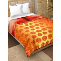 Bella Casa Breeze Collection Yellow & Red 150 GSM Double Reversible Dohar-picture-32