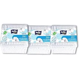 Bella Cotton Buds - 200 Pieces (Pack of 3)-picture-16