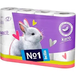 Bella India No1 Karo White Toilet Tissue Roll - 12 Rolls-picture-13
