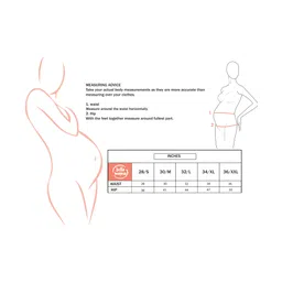 Bella Mama Full Length Maternity Leggings With Tummy Band - White image 2