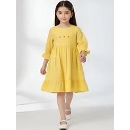 Bella Moda Bell Sleeve Fit & Flare Dress-picture-12