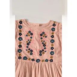 Bella Moda Floral Embroidered Fit & Flare Dress-picture-20