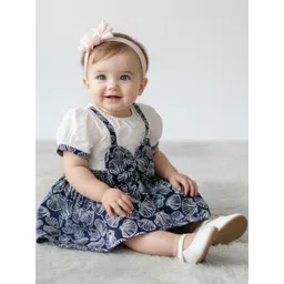 Bella Moda Floral Print Fit & Flare Dress-picture-27