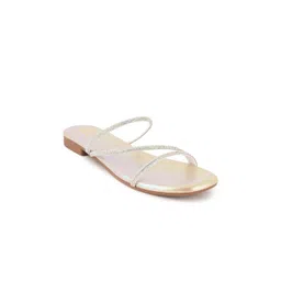 Bella Rosa Women Embellished Open Toe Flats-picture-22