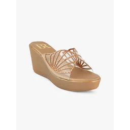 Bella Rosa Women Embellished Wedge Heel  Sandals-picture-44