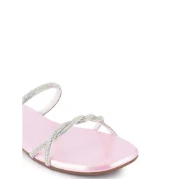Bella Rosa Women Open Toe Flats image 4