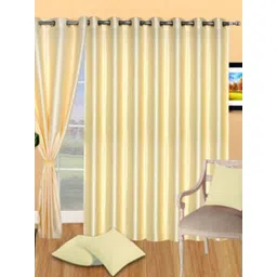 BELLA TRUE Beige 3 Pieces Door Curtains-picture-42