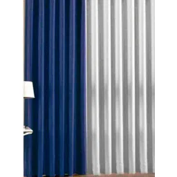 BELLA TRUE Blue & White 2 Pieces Long Door Curtains-picture-18