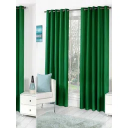 BELLA TRUE Green 4 Pieces Black Out Window Curtains-picture-30