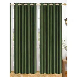 BELLA TRUE Green 5 Pieces Printed Long Door Curtains-picture-16