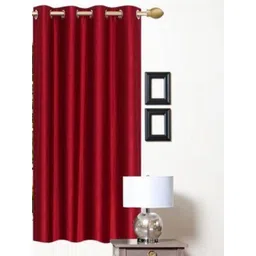 BELLA TRUE Maroon Black Out Window Curtain-picture-25
