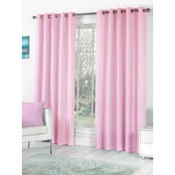 BELLA TRUE Pink 4 Pieces Long Door Curtains-picture-42