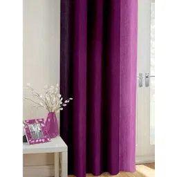 BELLA TRUE Purple Room Darkening Long Door Curtain-picture-14