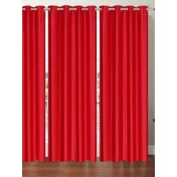 BELLA TRUE Red 3 Pieces Window Curtains-picture-20