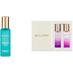 Bella Vita Luxury FRESH Unisex Eau De Toilette Date & Senorita Woman Perfume Combo with Jasmine Vanilla Lotus & Musk EDP Fragrance Scent Pack of 2 20 ml Each-picture-30