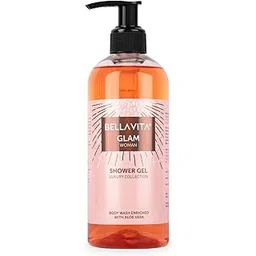 Bella Vita Luxury Glam Woman Body Wash Refreshing Shower Gel for Deep Cleansing, Hydrating, Moisturising, Softer & Smoother Skin with Aloe Vera 500 ml-picture-45