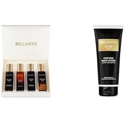 Bella Vita Luxury Man 4 x 20 ml with KLUB OUD CEO G.O.A.T Woody Citrusy KLUB Man Body Perfume Lotion for Nourishing Hydrating Soft Supple Healthy Skin with Argan Oil and Shea Butter 200 ml-picture-16