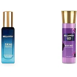 Bella Vita Luxury Skai Aquatic Unisex Eau De Cologne Date Women Body Spray Mist Perfume For Refreshing Floral & Vanilla Long Lasting Fragrance With Pink Pepper And Red Fruits 150 Ml-picture-23