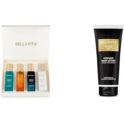 Bella Vita Luxury Unisex Eau De Parfum 4 X 20Ml KLUB Man Body Perfume Lotion For Nourishing Hydrating Soft Supple Healthy Skin With Argan Oil And Shea Butter 200 Ml-picture-25