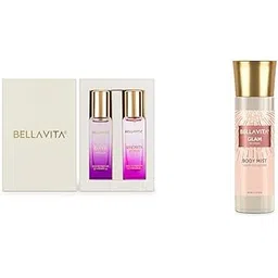 Bella Vita Luxury Date & Senorita Woman Combo with Jasmine Vanilla Lotus & Musk Fragrance Scent Pack of 2 20 ml Each Glam Women Body Spray Mist Perfume-picture-39