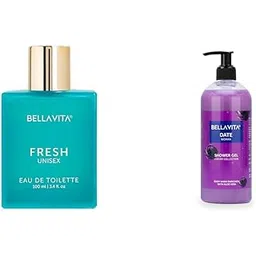 Bella Vita Luxury FRESH Unisex Eau De Toilette Date Woman Body Wash Refreshing Shower Gel for Deep Cleansing Hydrating Moisturising Softer & Smoother Skin with Aloe Vera 500 Ml-picture-28