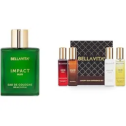 Bella Vita Luxury IMPACT MAN Eau De Cologne OUD Experience Eau De Parfum 4 x 20ml for Unisex Premium Long Lasting EDP Perfume Oudh Fragrance Scent-picture-37