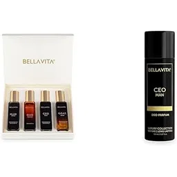 Bella Vita Luxury Man 4 X 20 Ml With Klub Oud Ceo G.O.A.T Woody Citrusy Ceo Man Body Parfum Spray For Men-picture-10