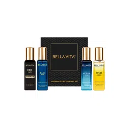 Bella Vita Organic Luxury Set Of 4 Men Ocean Man-Oud Gold-B.L.U. Man-CEO Man Eau De Parfum-picture-11