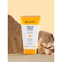 Bella Vita Organic Snail 99 Mucin Face Wash With Niacinamid For Korean Glass Skin - 50 ml-picture-22