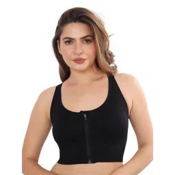 Bella Voste Full Coverage Removable Padding Workout Bra With All Day Comfort-picture-10