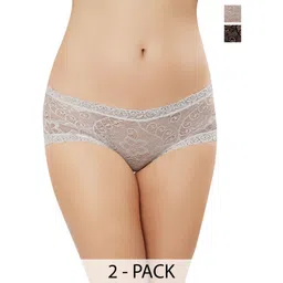 Bella Voste Pack Of 2 Low-Rise Anti-Odour Bikini Briefs-picture-34