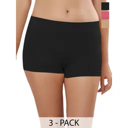 Bella Voste Pack Of 3 Boy Shorts Briefs-picture-34