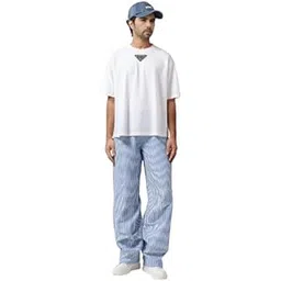 bellababebysk Men's Cotton Pajama Pants | Sleepwear | Striped Pants | Relaxed Fit | Bottoms with Elastic Waistband | Lounge Trousers-picture-45