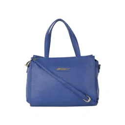BELLADAMA Jola Blue Solid Medium Handbag-picture-18