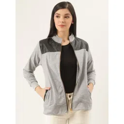 Belle Fille Grey Textured Jacket-picture-15