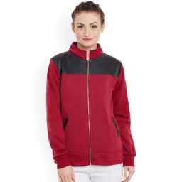 Belle Fille Maroon Regular Fit Jacket-picture-47