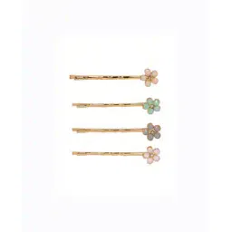 belleziya Set of 4 Floral-Design Hair Pins-picture-33