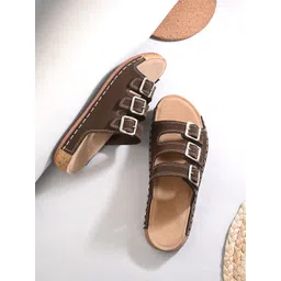 BELLION Men Solid Casual Slip-On Flip Flops-picture-25