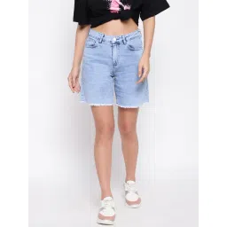 Belliskey Light Blue Denim Shorts-picture-20