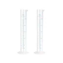 Bello Measuring Cylinder 250 ml Blue Printed Graduation (Set of 2)-image-42