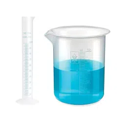 Bello PB-PC-S2-50-1000 Measuring Cylinder 50 ml & Measuring Beaker 1000 ml (Pack of 2)-picture-34