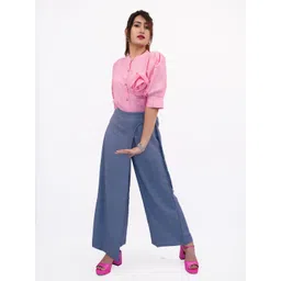 BELLO DONA CLOTHING Women Smart Loose Fit Trousers-picture-26