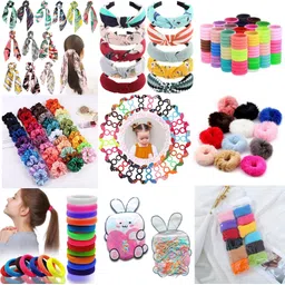 bello toko Trendy Hair Accessory Bundle - 85 Pieces for Girls and Women Hair Accessory Set-picture-40