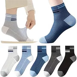 bellox enterprise Bellox Ankle Length Socks For Men & Women, Anti-Odor With Durable & Breathable Cotton, Sweat-Absorbing Socks for Office, Gym, Daily Use and Outdoor Activities-picture-19