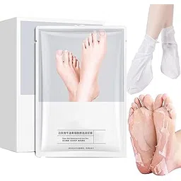 bellox enterprise BELLOX Foot Peel Mask for Women & Men | Peeling & Exfoliating Foot Mask for Dry Cracked Feet, Removes Dead Skin & Calluses, Hydrates & Smooths Cracked Heels (Chocolate, Pack of 1)-picture-25